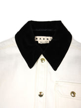 Load image into Gallery viewer, Marni White Denim Chore Jacket Size 46
