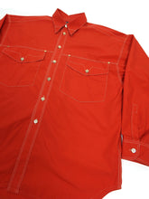 Load image into Gallery viewer, Versace Jeans Couture Oversized Red Shirt Size Medium
