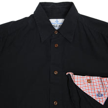 Load image into Gallery viewer, Vivienne Westwood Black SS Button UP Size 2
