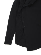 Load image into Gallery viewer, Damir Doma Black Hooded Shirt Size 48

