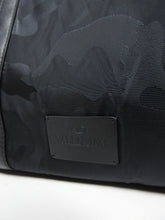 Load image into Gallery viewer, Valentino Black Camo Weekend Bag
