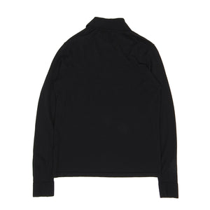 Acne Studios Black Longsleeve Knit Polo Fits S/M