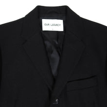 Load image into Gallery viewer, Our Legacy AW14 Black Wool Blazer Size 46
