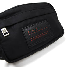 Load image into Gallery viewer, Givenchy Black Nylon Belt Bag
