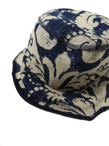 Kapital Indigo Jersey Bucket Hat