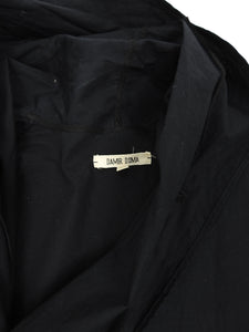 Damir Doma Black Hooded Shirt Size 48