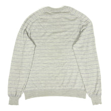 Load image into Gallery viewer, Brunello Cucinelli Striped Cashmere Sweater Size 48
