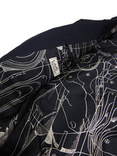 Load image into Gallery viewer, Hermes Navy Silk Blazer Size 46
