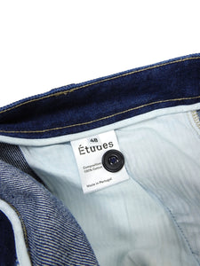 Etudes Blue Pleated Jeans Size 48