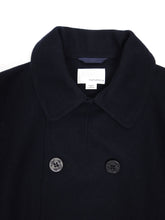 Load image into Gallery viewer, Nanamica Navy Wool Peacoat Large
