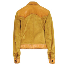 Load image into Gallery viewer, Saint Laurent Sample Whip Stitch Leather/Suede Jacket Size 46
