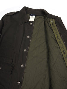 Dolce & Gabbana Grey Military Jacket with Removable Liner Size 50