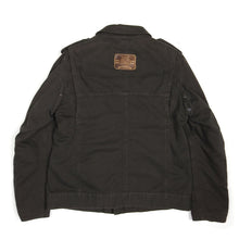 Load image into Gallery viewer, Dolce &amp; Gabbana Grey Military Jacket with Removable Liner Size 50
