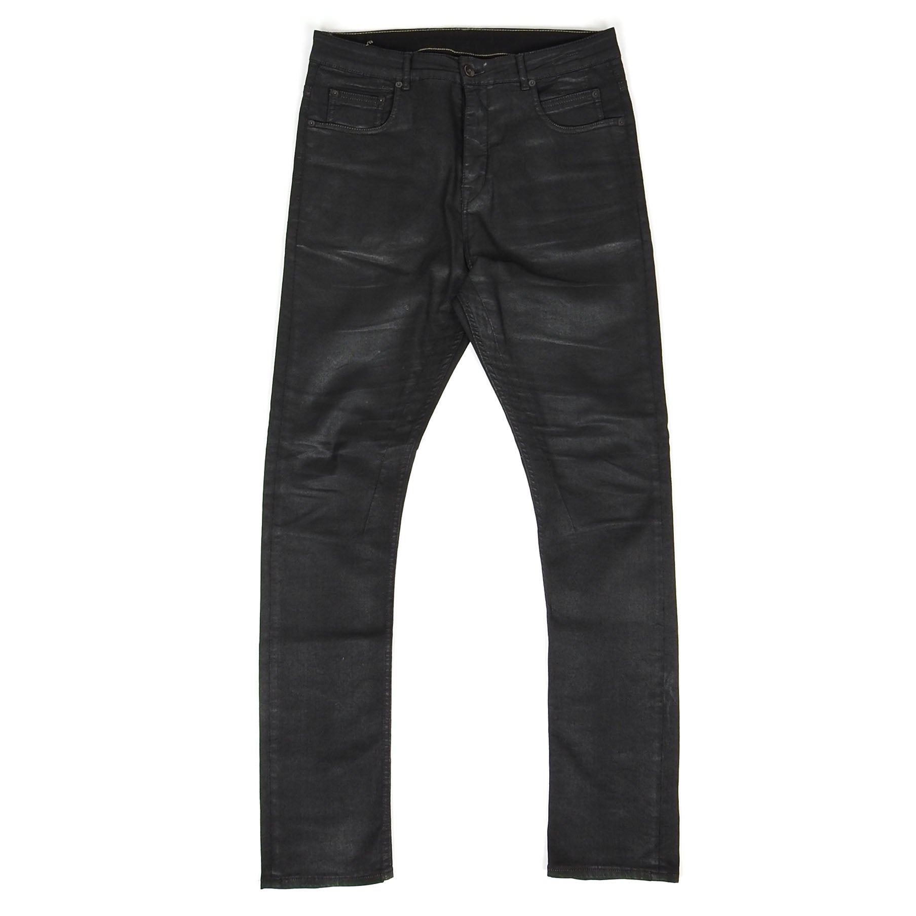 Slim Fit Rick Owens Drkshdw Detroit Waxed Jeans Buy Rick Owens 