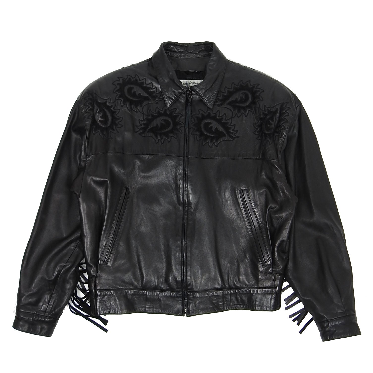 Claude montana hot sale leather jacket