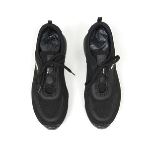 Prada Black Sport Knit Sneaker Fit US 10