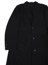 Load image into Gallery viewer, Yohji Yamamoto Vintage Black Trench Coat Fits L/XL
