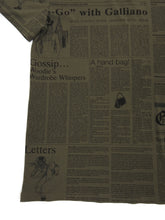 Load image into Gallery viewer, John Galliano Underwear Gazette Tee Size 50
