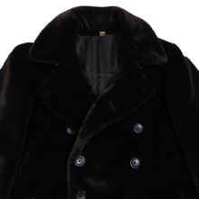Load image into Gallery viewer, John Galliano Brown Faux Fur Coat Size 48
