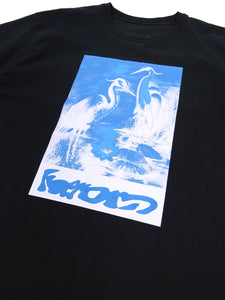 Heron Preston Black Graphic T-Shirt Size Large