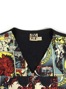 Jean Paul Gaultier Comic Strip Vest Size XXL