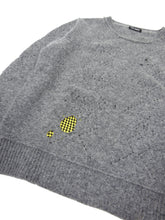 Load image into Gallery viewer, Raf Simons Grey Distressed Knit Size Large
