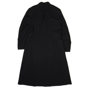Yohji Yamamoto Vintage Black Trench Coat Fits L/XL