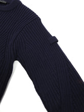 Load image into Gallery viewer, Prada Navy Knit Sweater Size 50
