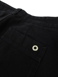 Etudes Black Pleated Jeans Size 48