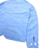 Load image into Gallery viewer, Burberry Prorsum Blue Silk Jacket Size 46
