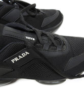 Load image into Gallery viewer, Prada Black Sport Knit Sneaker Fit US 10
