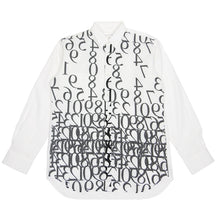 Load image into Gallery viewer, Comme Des Garcons SHIRT Numbers Shirt Medium
