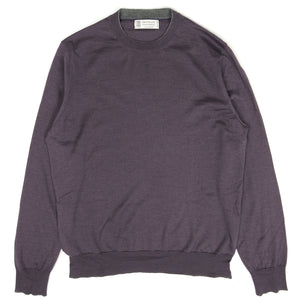 Brunello Cucinello Purple Cashmere Sweater Size 46