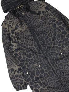 Saint Laurent Paris Leopard Print Coat Size Medium