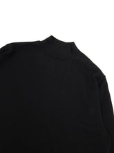 Load image into Gallery viewer, Celine Black Wool Mockneck Sweater Size Medium
