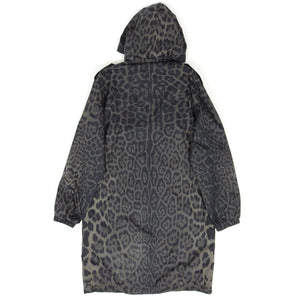 Saint Laurent Paris Leopard Print Coat Size Medium