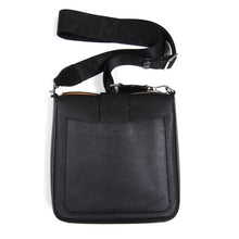 Load image into Gallery viewer, MCM Black Grained Leather Crossbody Bag
