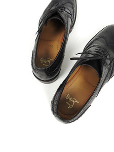 Christian Louboutin Black Leather Brogue Size 42.5