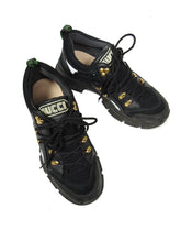 Load image into Gallery viewer, Gucci Black Flashtrek Sneakers Size 11
