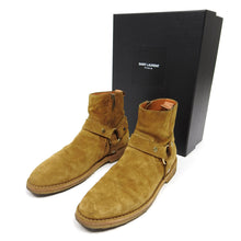 Load image into Gallery viewer, Saint Laurent Suede Nevada Harness Boot Size 42
