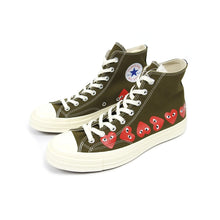 Load image into Gallery viewer, CDG Play x Converse Chuck 70s High Size 9
