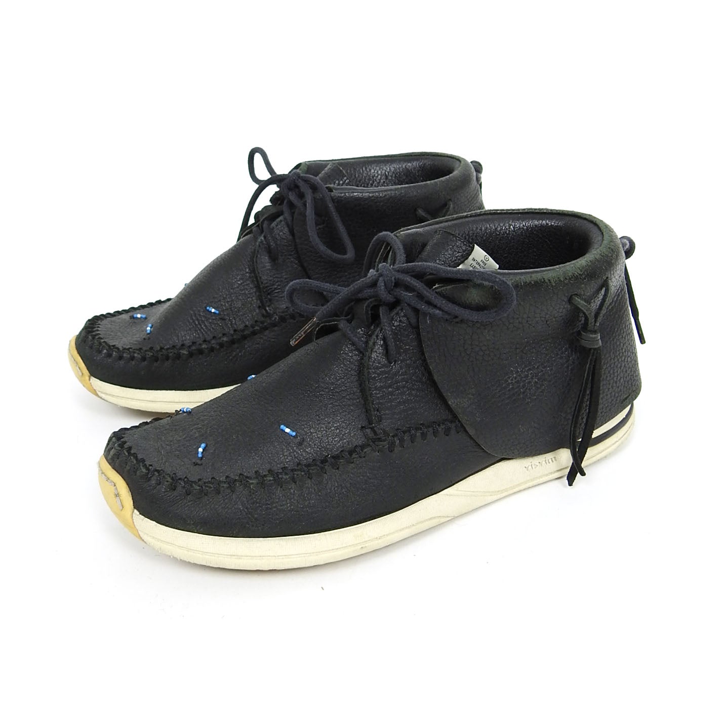 Visvim Black Leather FBT Lhamo Size – I Miss You MAN