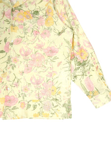 Gucci Oversized Floral Button Up Shirt Size 48