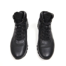 Load image into Gallery viewer, Prada Black Lace Up Boots Size 8.5
