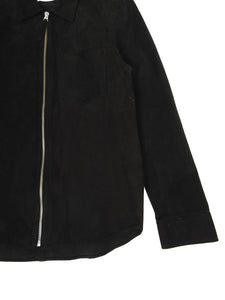 Our Legacy Black Suede Zip Jacket Size 46