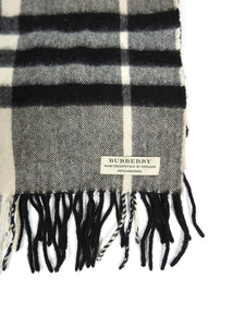 Burberry Cashmere Nova Check Scarf