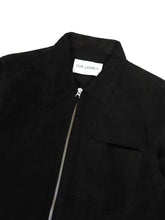 Load image into Gallery viewer, Our Legacy Black Suede Zip Jacket Size 46
