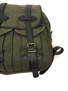 Filson Green Twill Backpack