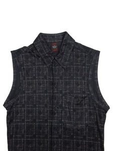Jean Paul Gaultier Classique Navy Check Vest Size 16 || 41