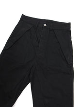 Load image into Gallery viewer, Rick Owens DRKSHDW S/S 20 Collapse Cut Denim Black Size 29

